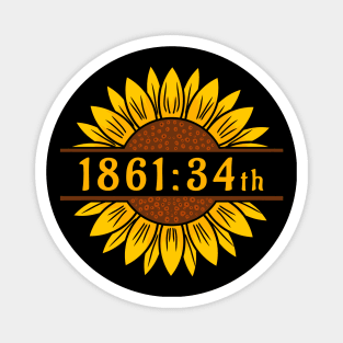Sunflower for Kansas Day Magnet